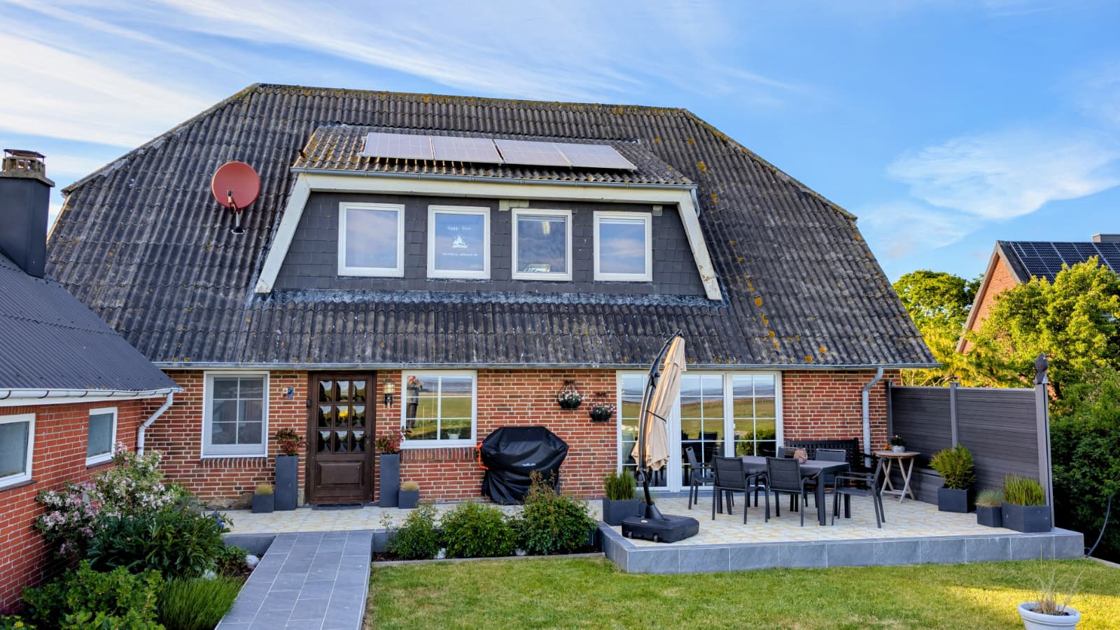 Hafenblick Ferienwohnung - Außenansicht